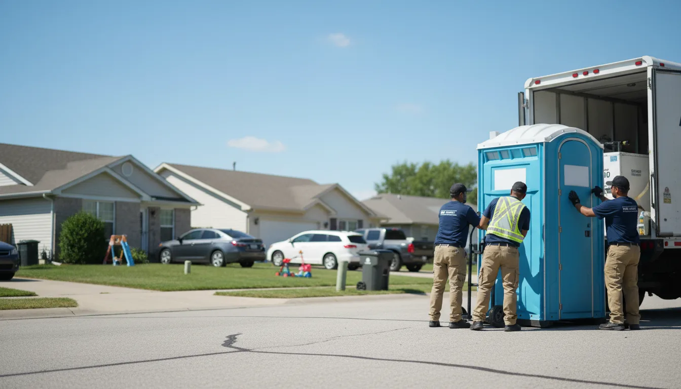 Standard Porta Potty Rentals in Evansville, WI near me